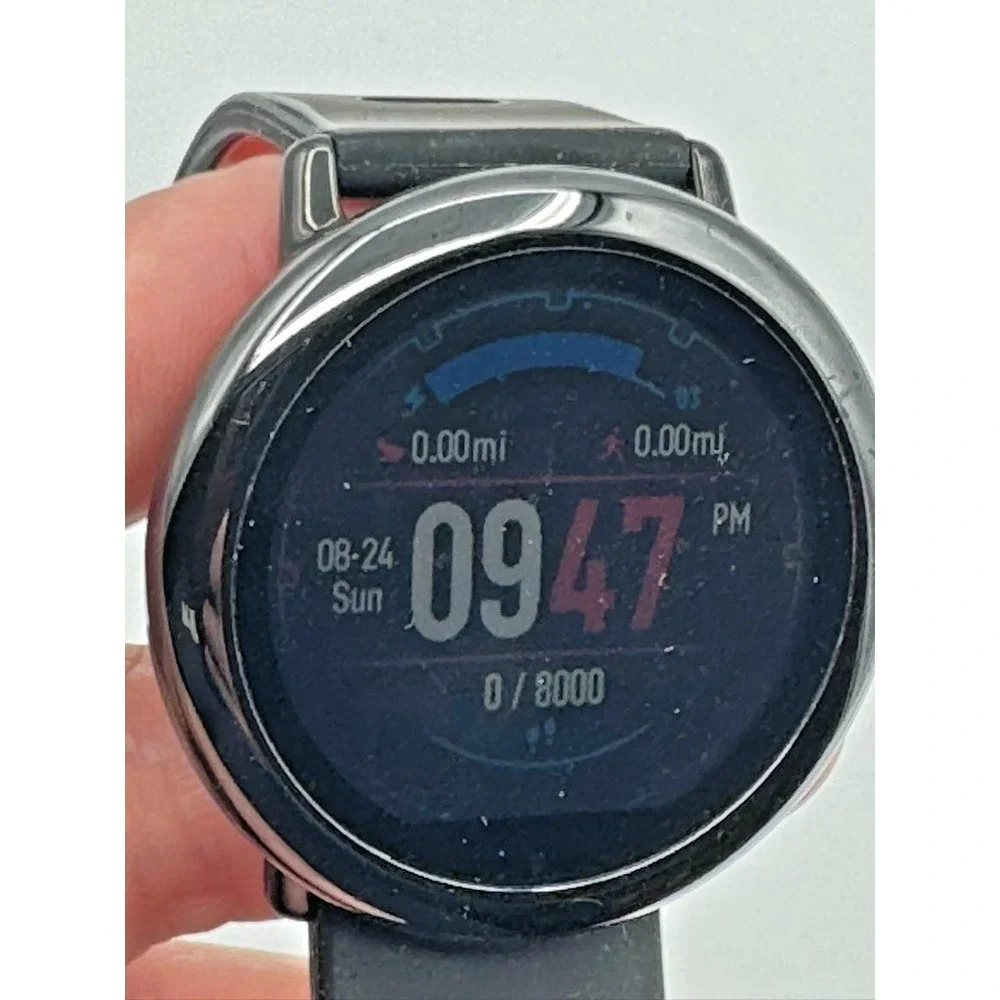 Amazfit Pace A1612 GPS Smartwatch Heart Rate Fitness Tracker Black Watch